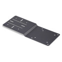 "STARTECH.COM VESA Halterung fur Mini Pc/NUC/Thin Clients oder Docking Stationen Adapterplatte VESA 