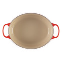 "Le Creuset Bräter 35cm, kirschrot"
