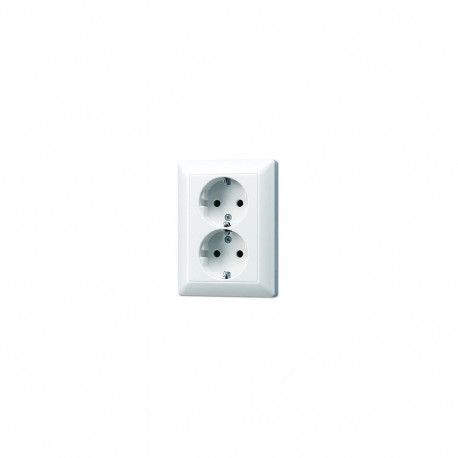 "Jung AS 5020 U WW UP-Steckdose 2f für 1 UP-Dose"