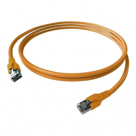 "EASYLAN FlexBoot Patchkabel Kat.6A S/FTP orange 1m"
