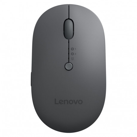 "Lenovo Multi-Device - X9 Edition kabellose Maus - 2.4 GHz, Bluetooth 5.0 - grau/schwarz"