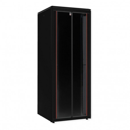 ROLINE võrgukapp 19-Zoll Pro 47 HE 800x800 BxT klaasuksega, must