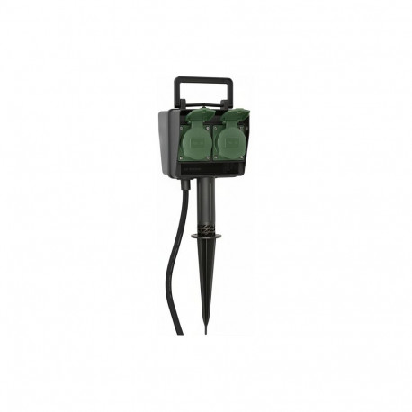 Brennenstuhl aiapistikupesa maapiigiga 4-osaline IP44 10m