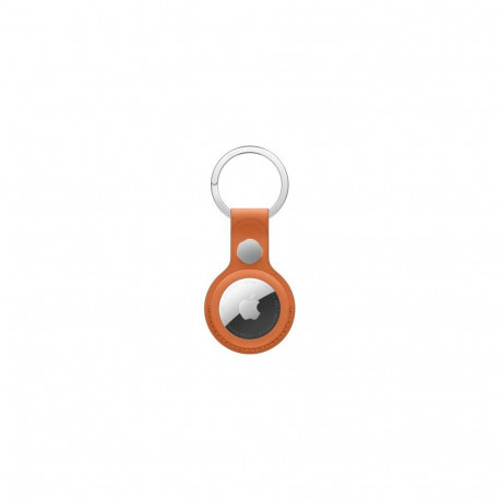 Apple AirTag FineWoven Key Ring - Fox Orange