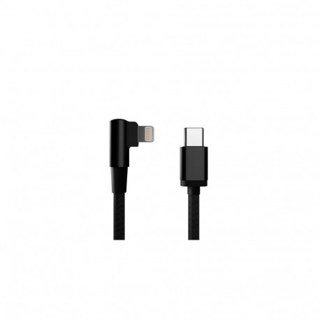 Gembird CC-USB2-CMLML-0.2M lightning cable Black