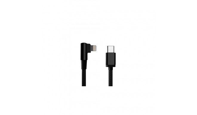 Gembird CC-USB2-CMLML-0.2M lightning cable Black