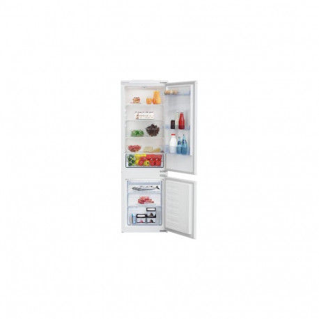 Beko BCSA285K4SN fridge-freezer Built-in 271 L White