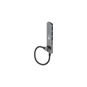 Goobay 79158 interface hub USB Type-C 5000 Mbit/s Grey