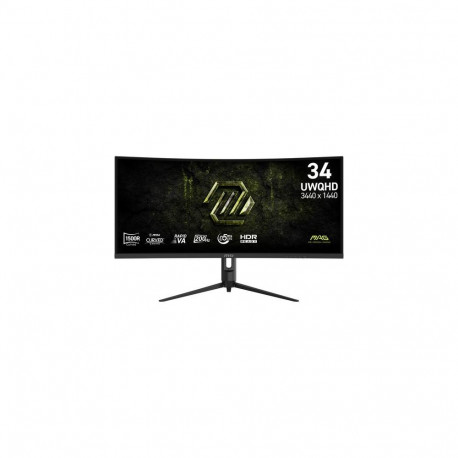MSI MAG 342CQRF E20 computer monitor 86.4 cm (34") 3440 x 1440 pixels UltraWide Quad HD LCD Bla