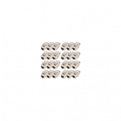 Digitus CAT 8.1 Keystone module, shielded, tool-free mounting connection - 24 pcs.
