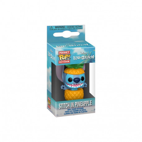 FUNKO POP! Võtmehoidja: Disney: Lilo & Stitch - Stitch in pineapple​