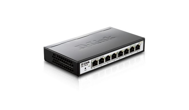 Desktop Switch D-Link EasySmart DGS-1100-08 8 Puertos RJ45 16 Gbit/s 1 Gbit/s Must