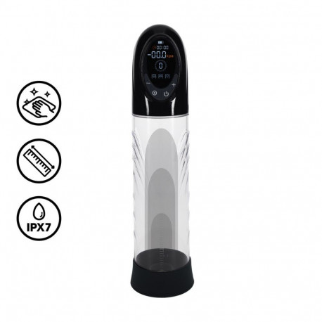 CyberPulse peenisepump automaatne veekindel, must