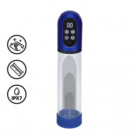 Engage peenisepump ja masturbaator automaatne veekindel, metalliksinine