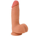 Realistic dildo vedelast silikoonist 16cm
