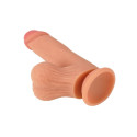 Realistic dildo vedelast silikoonist 19cm