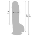 Realistic dildo PVC 25cm