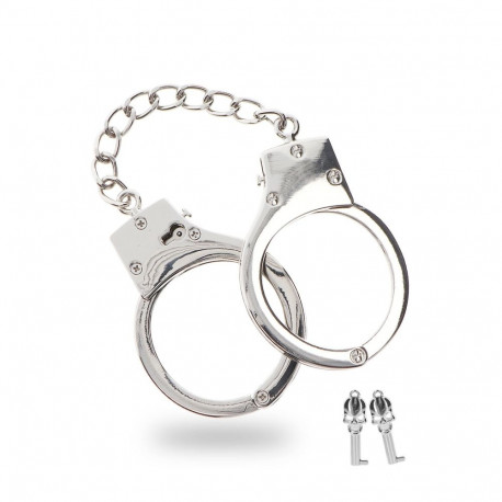 Taboom käerauad Bondage Essentials BDSM, hõbedatud