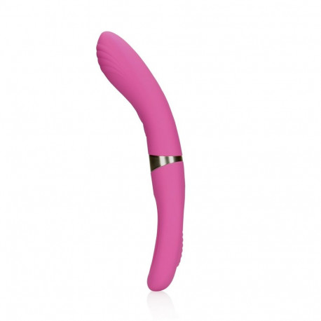 Kahepoolne laperdav G-punkti vibrator, erksaroosa
