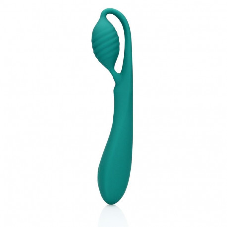 G-Spot Vibrator with Bead - Blue Grass