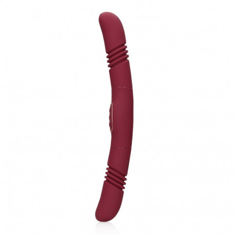 Kahepoolne tõukevibrator, merlot-viinamarjavärvi
