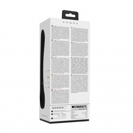 Ombra painduv vibraator, must