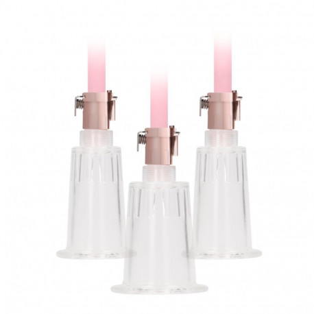 Clitoral nibupumpade komplekt M-L