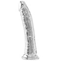 dildo TPE 24cm, läbipaistev