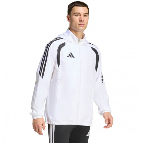 Kurtka męska adidas Tiro 26 League Windbreaker biała JY9734 2XL