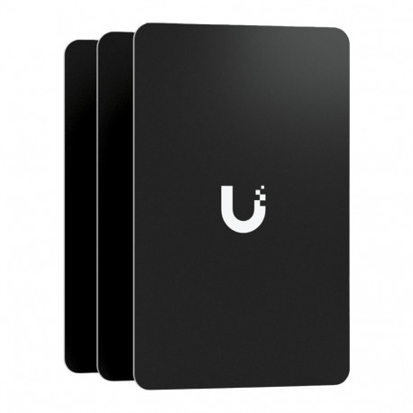 A pack of 10 highly-secure NFC cards used for access control within UniFi. Color - Black
