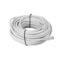 PATCHCORD CAT.6 UTP 20M GREY FLUKE PASSED LANBERG