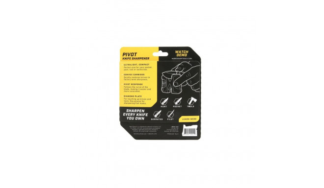 Tool - Work Sharp Precision Pivot Sharpener 25° Angle Diamond Ceramic Black Yellow