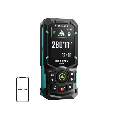 Measuring Tool - Mileseey S50 Laser Rangefinder 120m ±1.5mm Accuracy Green
