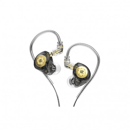 Headphones - KZ EDX PRO 10 mm 112 dB In-Ear Headphones Black and Gold