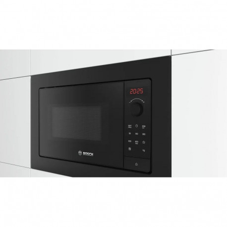 Microwave Oven - Bosch Serie 2 BFL623MB4 Solo Microwave 20L 800W Black
