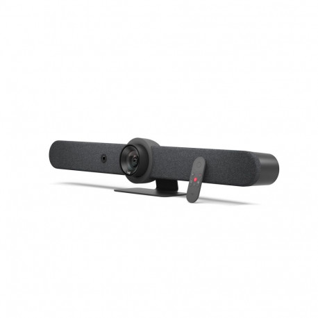 Group Video Conferencing System - Logitech Rally Bar 4K Ultra HD 5X Optical Zoom HDMI/USB Graphite