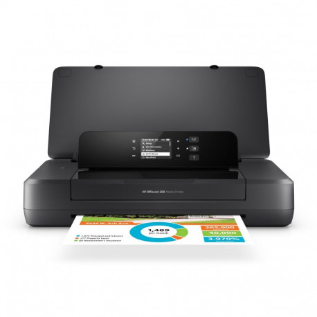 Printer - HP Officejet 200, 4800 x 1200 DPI, 10 PPM, Black