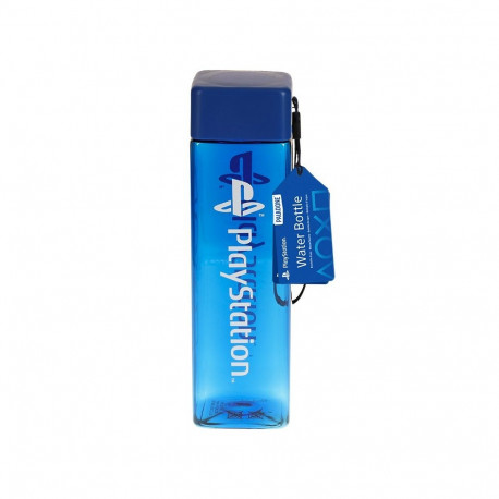 Reusable Water Bottle - Paladone Reusable Bottle Playstation 500 ml Blue Transparent