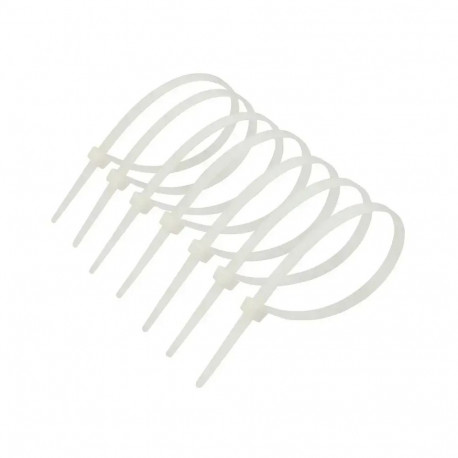 Cable ties 4 x 350mm | white | 100 pcs