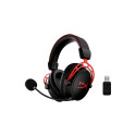HyperX Cloud Alpha Wireless Gaming Headset, Black-Red