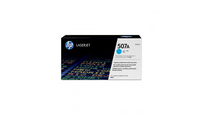 HP 507A (CE401A) Toner Cartridge, Cyan