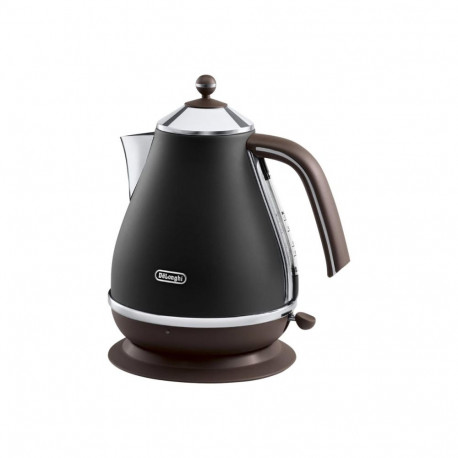 Delonghi veekeetja KBOV2001BK Icona Vintage 2000W 1.7L roostevaba teras 360° pööratav alus, must