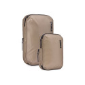Thule | Compression Cube Set, Small/Medium | Packing Cube | Gentle Beige