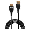 Lindy DisplayPort 1.4 Cable, Slim (black, 2 meters)