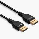 Lindy DisplayPort 1.4 Cable, Slim (black, 2 meters)