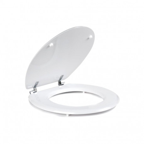 Beldray LA032355WFPEU7 Wooden Toilet Seat, White