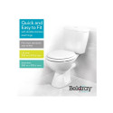 Beldray LA032355WFPEU7 Wooden Toilet Seat? White