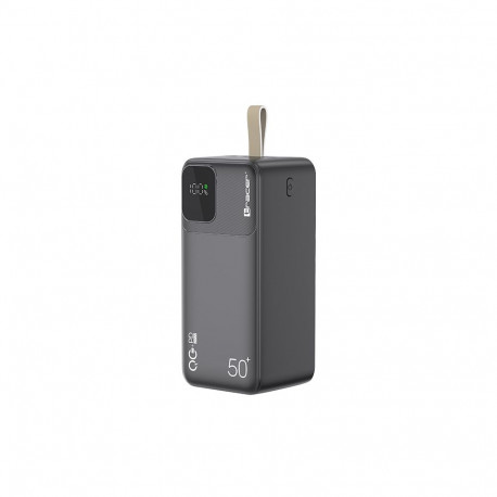 Tracer 47825 Prime-V5 50000mAh QC22.5W+PD20W Power Bank, Black