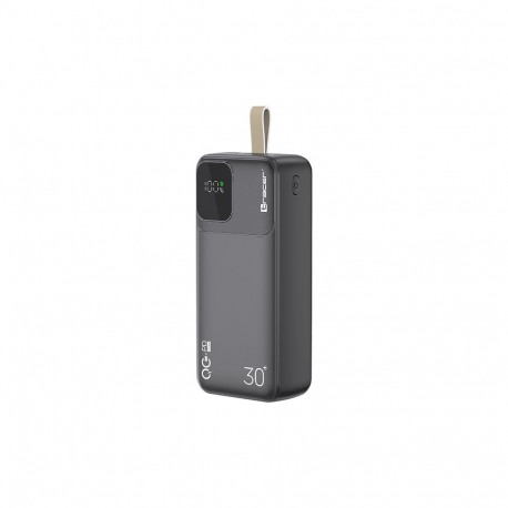 Tracer 47824 Prime-V3 30000mAh QC22.5W+PD20W Power Bank, Black