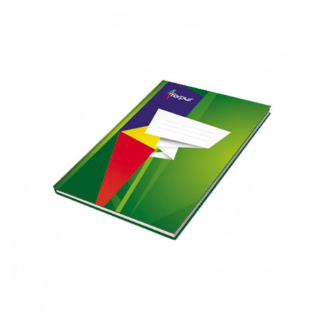 Kontoriraamat FORPUS A4, 96l, jooneline (2 tk)